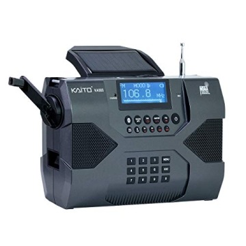 Kaito Emergency Radio Voyager Max KA900 - All-in-One Safety and Entertainment Tool