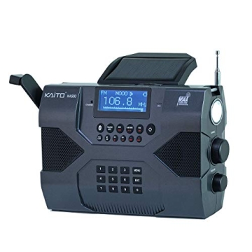 Kaito Emergency Radio Voyager Max KA900 with Bluetooth Features