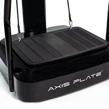 Axis-Plate Whole Body Vibration Fitness Platform