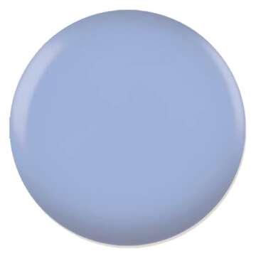 DND Gel Polish Set, Blue Collection, UV/LED Gel Polish and Air Dry Nail Lacquer, Matching Chip-Free Polish Duo, 574 Blue Bell, 0.5 Fl Oz