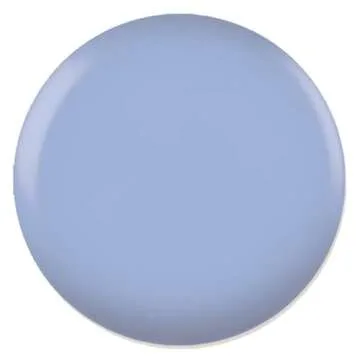 DND Gel Polish Set, Blue Collection, UV/LED Gel Polish and Air Dry Nail Lacquer, Matching Chip-Free Polish Duo, 574 Blue Bell, 0.5 Fl Oz