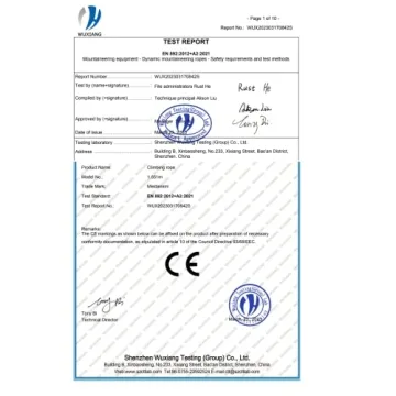 Durable 12mm Climbing Rope for Outdoor Adventure