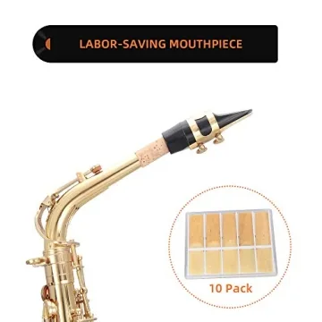 Glarry Student Alto Saxophone Kit for Beginners