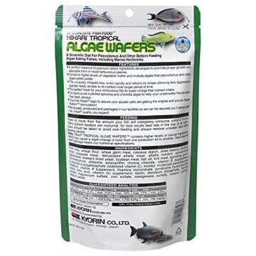 Hikari Usa Inc AHK21328 tropical Algae Wafer 8.8-Ounce