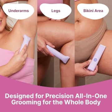 HAPPY CURVES Smoothie Bikini Trimmer for Women - Waterproof