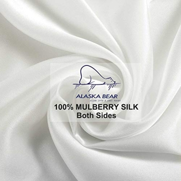 ALASKA BEAR Silk Pillowcase for Hair and Skin