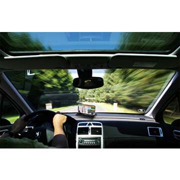 AONKEY Cell Phone Holder for Car, Dashboard Car Pad Mat Vehicle GPS Mount Universal Fit All Smartphones, Compatible with iPhone Xs/XS Max XR X 6S 7/8 Plus