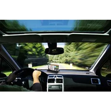 AONKEY Cell Phone Holder for Car, Dashboard Car Pad Mat Vehicle GPS Mount Universal Fit All Smartphones, Compatible with iPhone Xs/XS Max XR X 6S 7/8 Plus