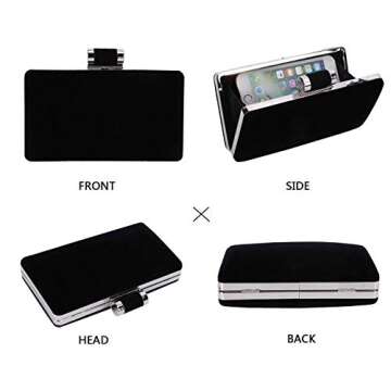 Elegant Velvet Clutch for Weddings and Parties