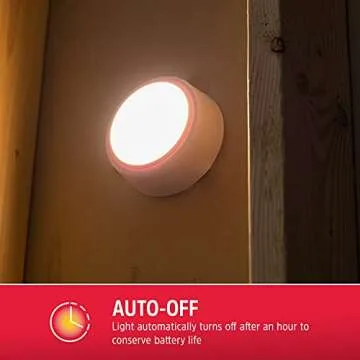 Energizer LED Ceiling Light Fixture, Battery Operated, Wireless Wall Switch Remote, 200 Lumens, Ceiling Light No Electricity, Perfect for Closets, Laundry Room, Garage, and More, 47485-T2