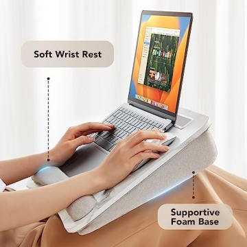 HUANUO Lap Laptop Desk - Portable Comfort for Laptops