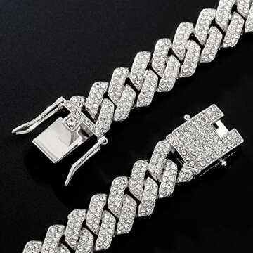 Cuban Link Chain Set for Men and Women – Stylish Jewelry