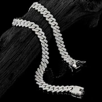 Cuban Link Chain Set for Men and Women – Stylish Jewelry