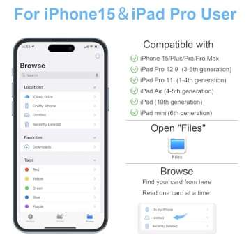 TIANSONG USB C SD Card Reader for iPhone 15/Mac/iPad, 3-Slot USB Type C to CF/SD/TF Card Adapter Supports Compact Flash/Micro SD Card Compatible with MacBook Pro/Air iMac M1 M2 Android Galaxy S22 S23