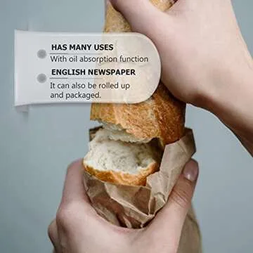 Healifty 200pcs Parchment Paper Sheets for Easy Baking