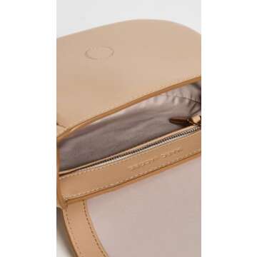 Marc Jacobs J Marc Small Saddle Bag Camel - Chic and Versatile