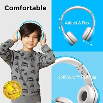 LilGadgets Connect+ Kids Headphones with Microphone