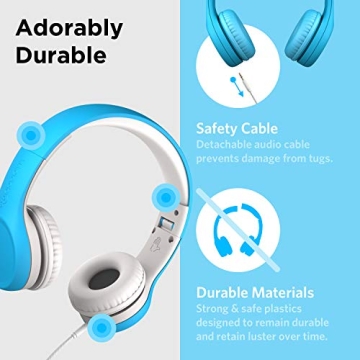 LilGadgets Connect+ Kids Headphones with Microphone