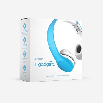 LilGadgets Connect+ Kids Headphones with Microphone