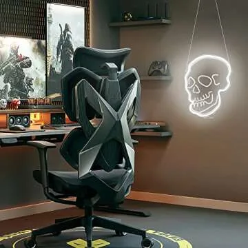 Skull Neon Sign Cool for Wall Decor, Skeleton Head Led Light Up Signs for Beer Bar Bedroom Game Room Man Cave Halloween Party, 10.2"x8" Powed by USB, Holiday Gifts for Boys & Girls