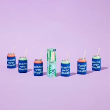 Repurpose Compostable Straws, 300 Count Eco-Friendly Option