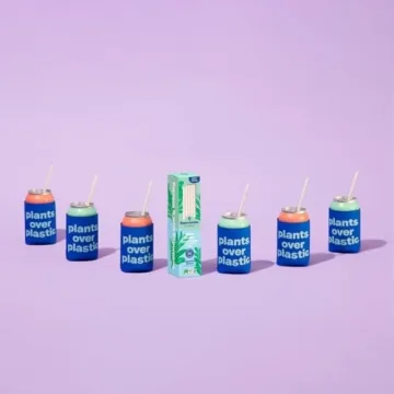 Repurpose Compostable Straws, 300 Count Eco-Friendly Option