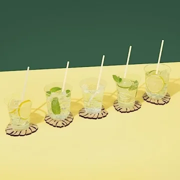 Repurpose Compostable Straws, 300 Count Eco-Friendly Option