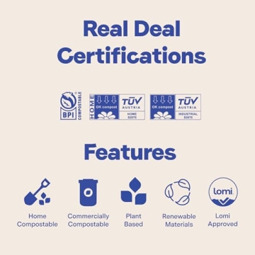 Repurpose Compostable Straws, 300 Count Eco-Friendly Option