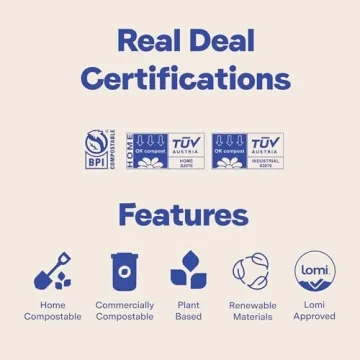 Repurpose Compostable Straws, 300 Count Eco-Friendly Option