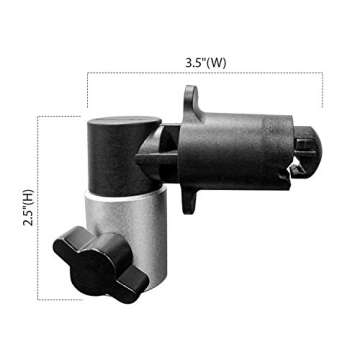 Limostudio Photography Reflector Disc Holder Clip for Stands