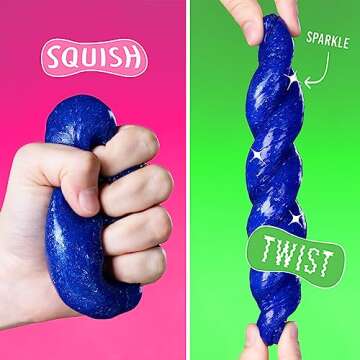 Crazy Aaron’s Stress Ball Angry Thinking Putty - 4" Tin See-Through, Soft Texture ThinkingPutty - Non-Toxic Sensory Play - Never Dries Out - Creative Toy for Ages 3+