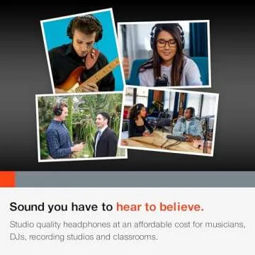 TASCAM TH-02 Studio Monitor Headphones for Music Pros