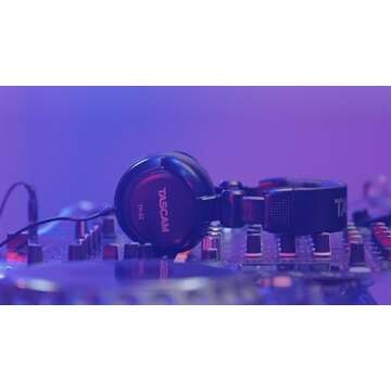 TASCAM TH-02 Studio Monitor Headphones for Music Pros
