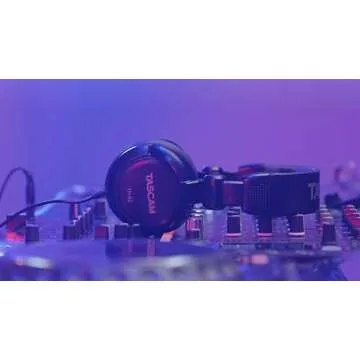 TASCAM TH-02 Studio Monitor Headphones for Music Pros