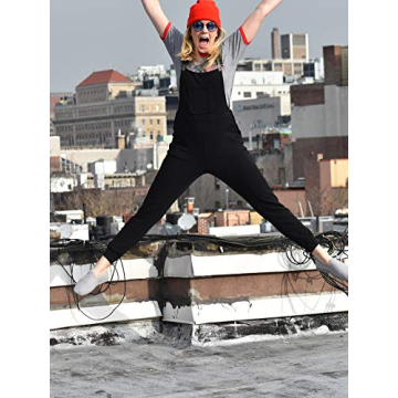 Swoveralls Unisex Sweatpant, Eco-Friendly Relaxed Fit Overalls