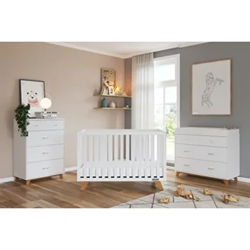 Child Craft SOHO 4-in-1 Convertible Crib for Modern Nurseries