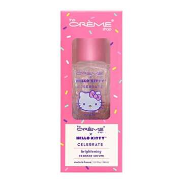 The Crème Shop x Hello Kitty - Brightening & Tightening Vitamin E Face Serum - Korean Skin Care with Apple & Ceramides, Ultra Hydration, Barriers, Plump Complexion, Glowing, Fine Lines & Wrinkles
