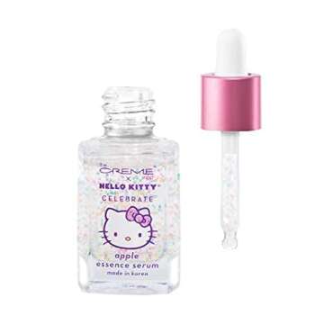 The Crème Shop x Hello Kitty - Brightening & Tightening Vitamin E Face Serum - Korean Skin Care with Apple & Ceramides, Ultra Hydration, Barriers, Plump Complexion, Glowing, Fine Lines & Wrinkles
