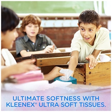 Kleenex Ultra Soft & Strong Facial Tissues - 120 Soft Tissues