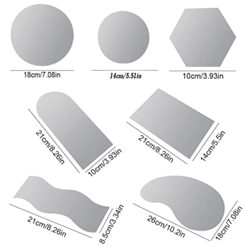 GISELA D Acrylic Mirror Set for Photography and Display Props