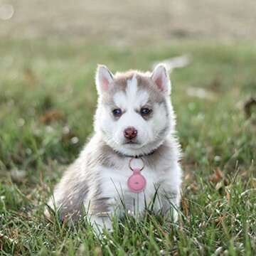 Nereides AirTag Keychain Stylish Leather Protection