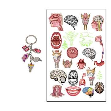 SLP Gift Box Collection 17 Pack with Sticky Notes and Key Chain