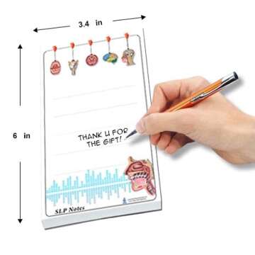 SLP Gift Box Collection 17 Pack with Sticky Notes and Key Chain