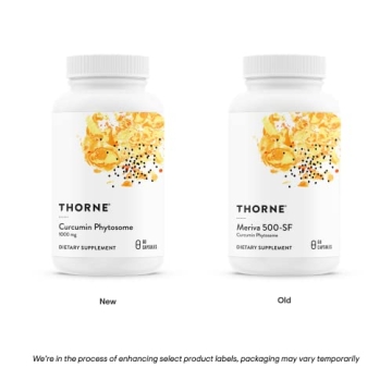 Thorne Curcumin Phytosome 1000 mg - High Absorption Supplement