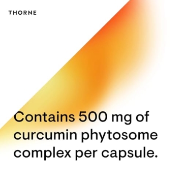 Thorne Curcumin Phytosome 1000 mg - High Absorption Supplement