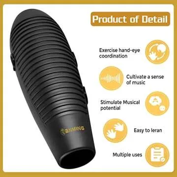 RANMING Guiro Instrument Perfect for Beginners and Lovers