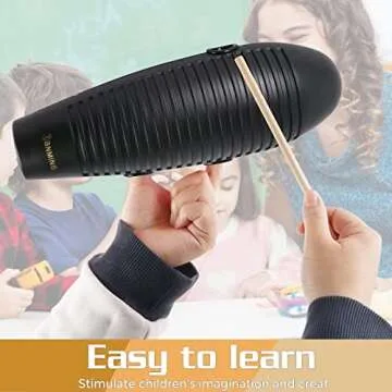 RANMING Guiro Instrument Perfect for Beginners and Lovers