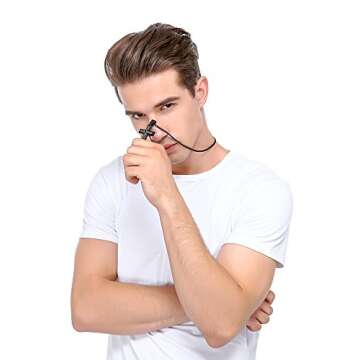 LOYALLOOK 2pcs Men's Stainless Steel Silver Black Tone Cross Pendant Lord's Prayer Necklace 24 Inch