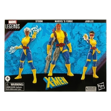 Marvel Legends X-Men Action Figure Set - Storm, Jubilee, Forge