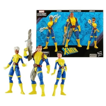 Marvel Legends X-Men Action Figure Set - Storm, Jubilee, Forge